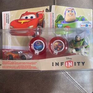Disney Infinity Lightning McQueen & Buzz Lightyear Set – NEW & SEALED